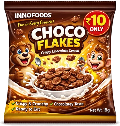 Innofoods Choco Flakes pack