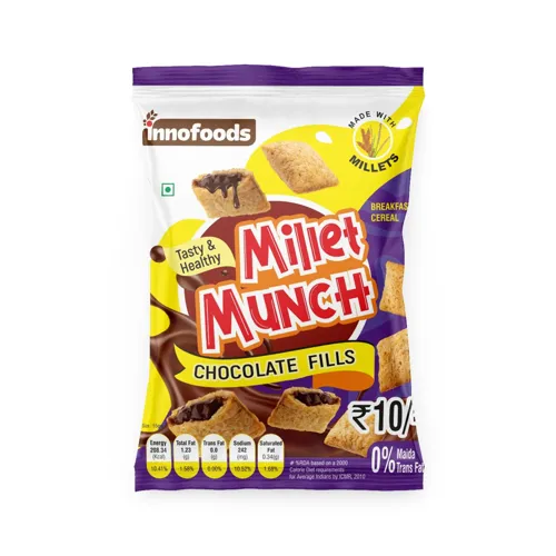 Innofoods Millet Munch Chocolate Fills pack